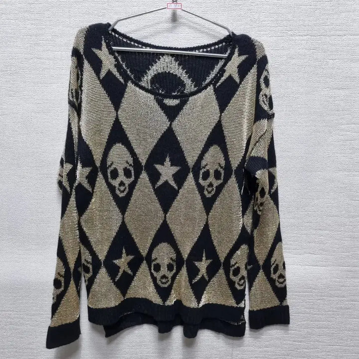 [SOLD OUT] 바152 패턴 니트티셔츠
