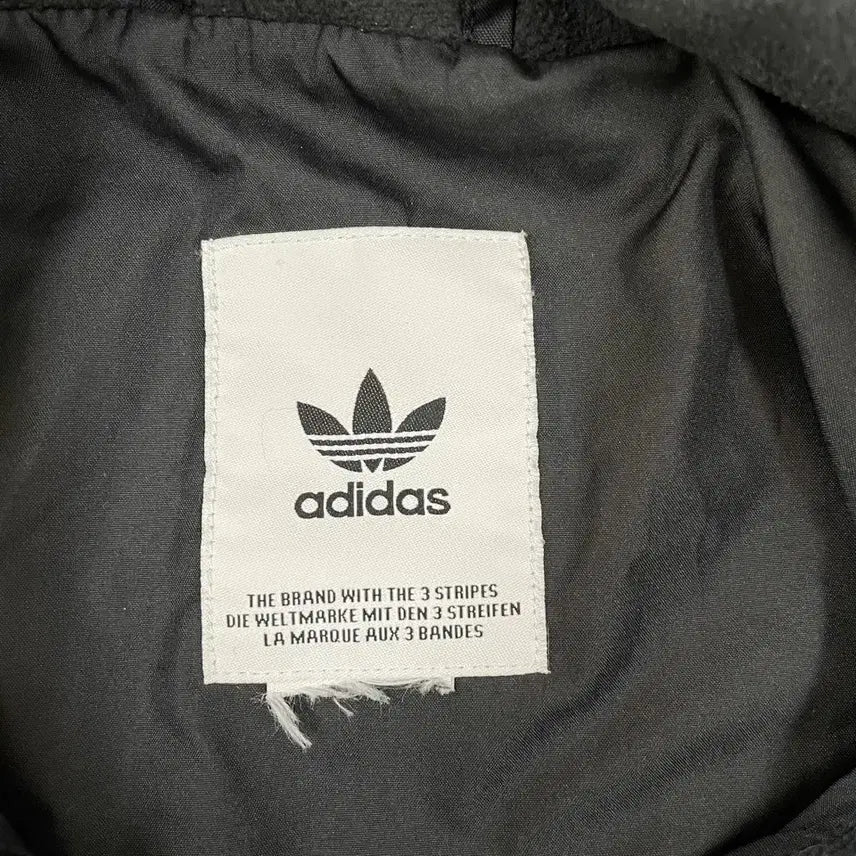 [BUNJANG] Adidas Long Windbreaker Jacket (Black, Size L) / L 아디다스 백로고 롱 윈드 바람막이 락업 자켓 100
