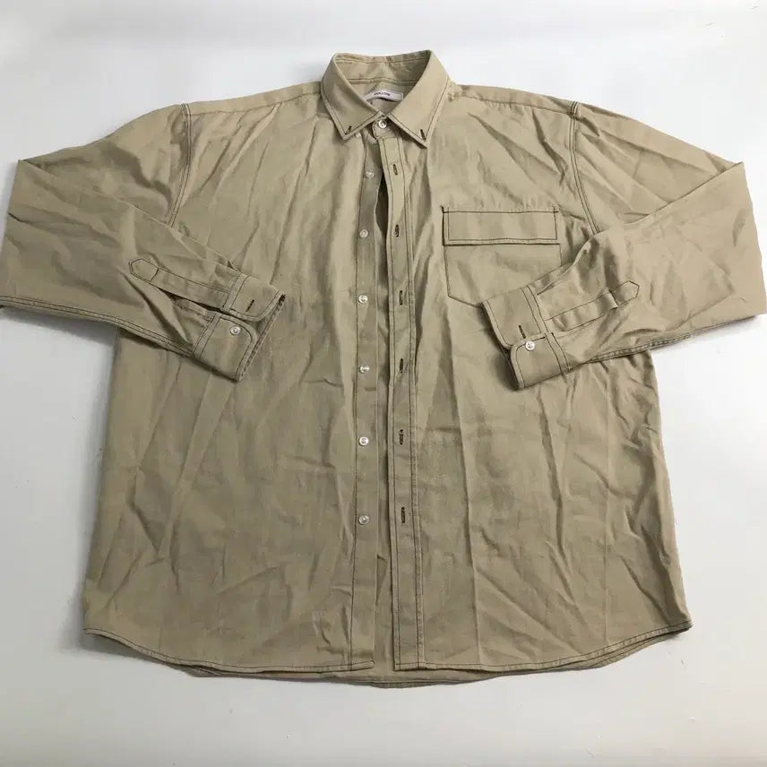 [BUNJANG] Long Sleeve Shirt / 긴팔 남방 셔츠