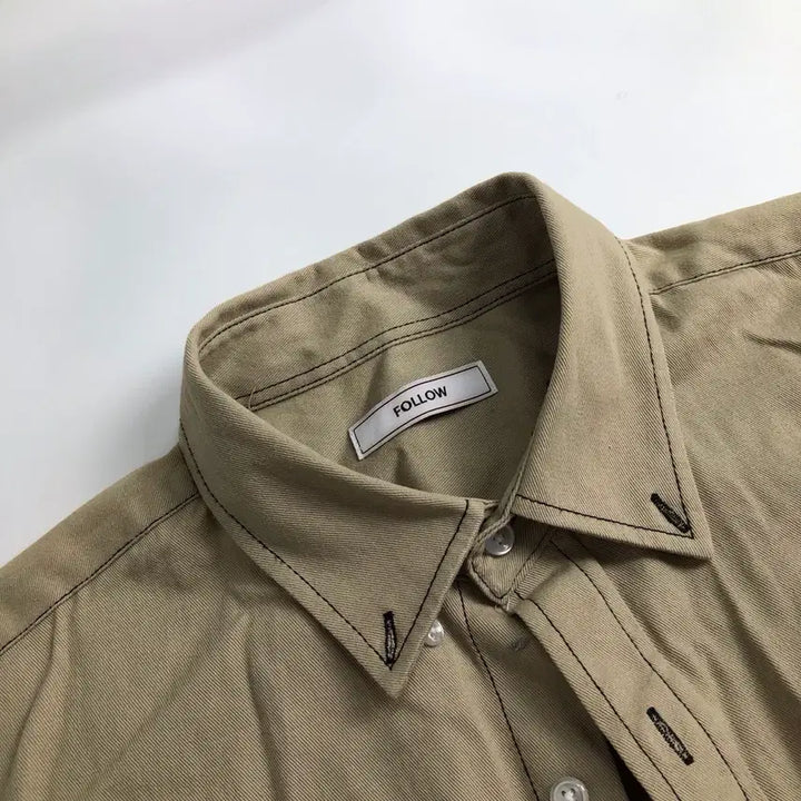 [BUNJANG] Long Sleeve Shirt / 긴팔 남방 셔츠