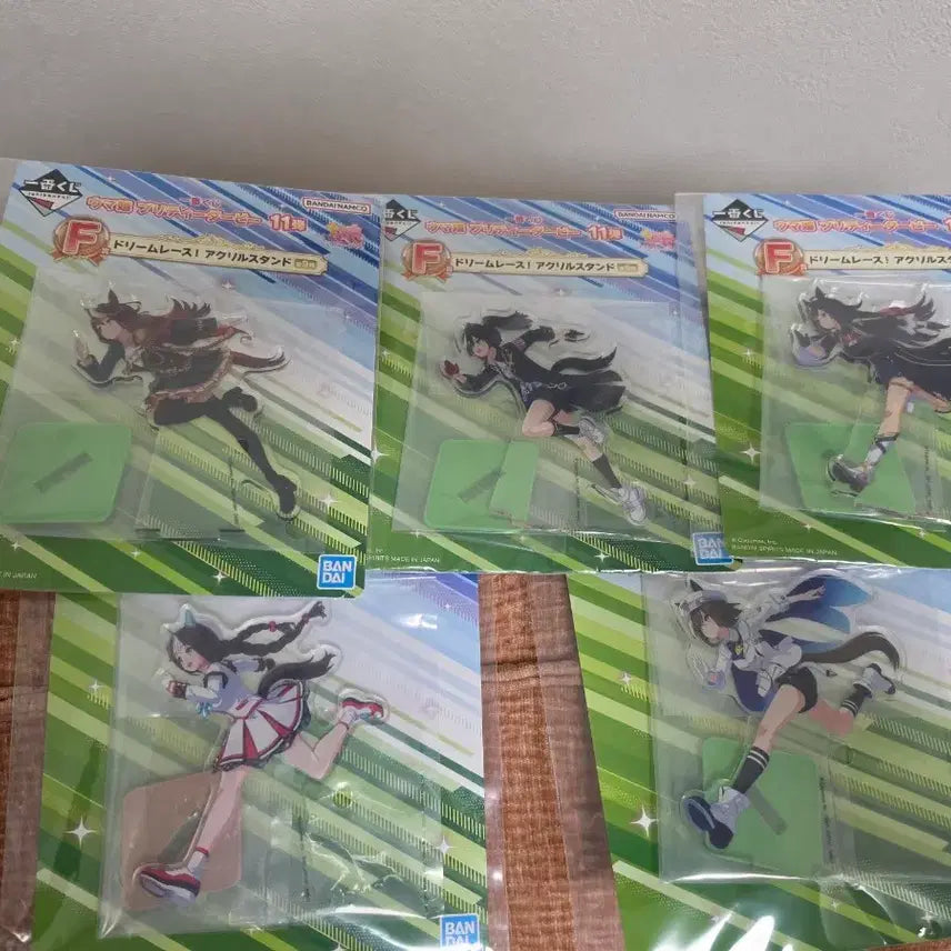 [BUNJANG] Umamusume Acrylic Stand Bundle Set / 우마무스메 아크릴 스탠드 (미개봉) 5종 일괄 판매