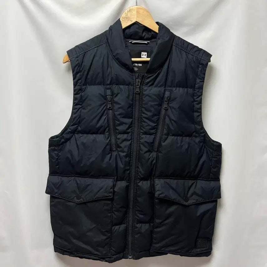 [SOLD OUT] [정품/XL] 언더아머 블랙 덕다운 패딩 조끼/베스트
