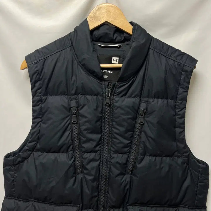 [SOLD OUT] [정품/XL] 언더아머 블랙 덕다운 패딩 조끼/베스트