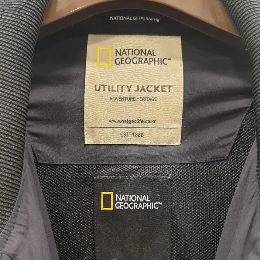 [BUNJANG] National Geographic Utility Windbreaker Jacket - Size L / 내셔널지오그래픽 유틸리티 바람막이 자켓 L(100)