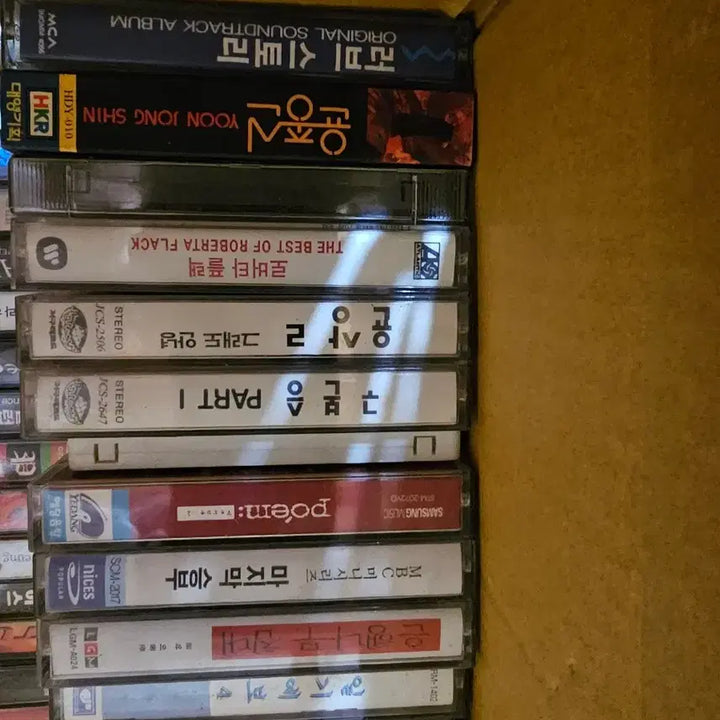 [BUNJANG] 90s K-Pop &amp; Pop Music Cassette Tapes Bundle / 추억의 가요 팝송 카세트테이프
