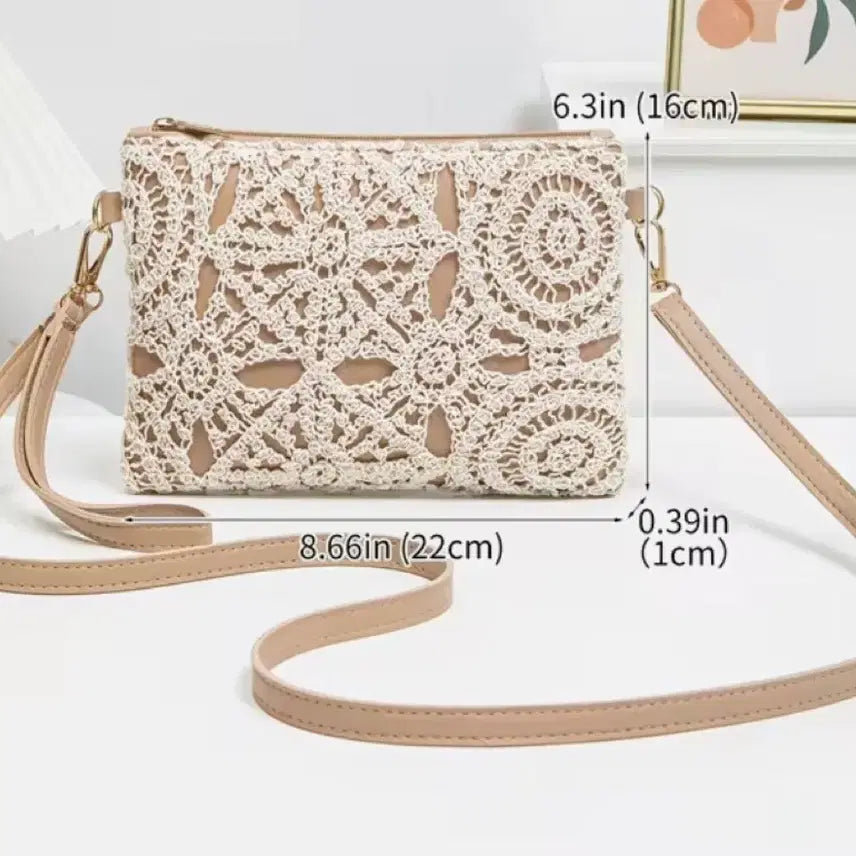 [BUNJANG] Ivory Lace Tote Bag / 레이스가방