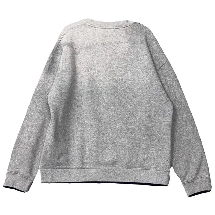[BUNJANG] COVERNAT Printed Light Gray Sweatshirt (Size S) / 커버낫 프린팅 라이트 그레이 맨투맨 S
