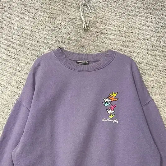 [BUNJANG] Mark Gonzales Light Purple Sweatshirt L / 마크곤잘레스 라이트 퍼플 맨투맨 L