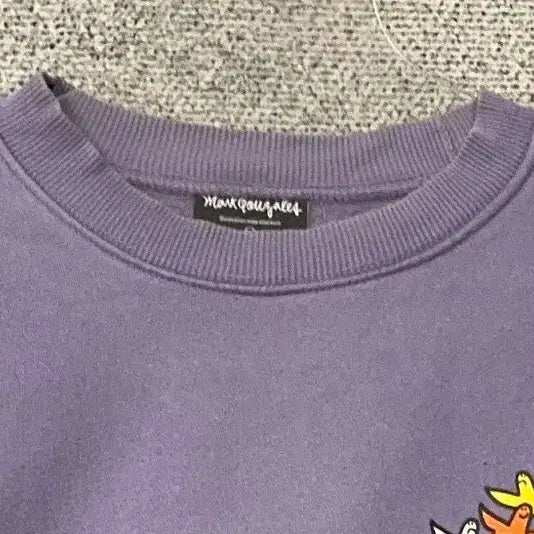 [BUNJANG] Mark Gonzales Light Purple Sweatshirt L / 마크곤잘레스 라이트 퍼플 맨투맨 L