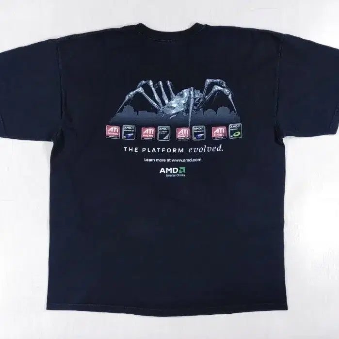 [BUNJANG] AMD Spider T-shirt XL / AMD 스파이더 반팔 티셔츠 XL
