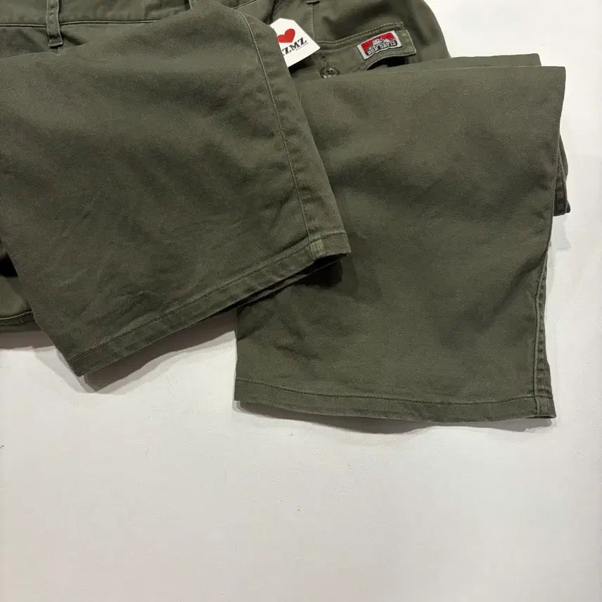 [BUNJANG] Ben Davis Olive Work Pants / [L] 벤 데이비스 올리브 워크 팬츠 D720