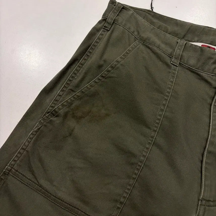 [BUNJANG] Ben Davis Olive Work Pants / [L] 벤 데이비스 올리브 워크 팬츠 D720