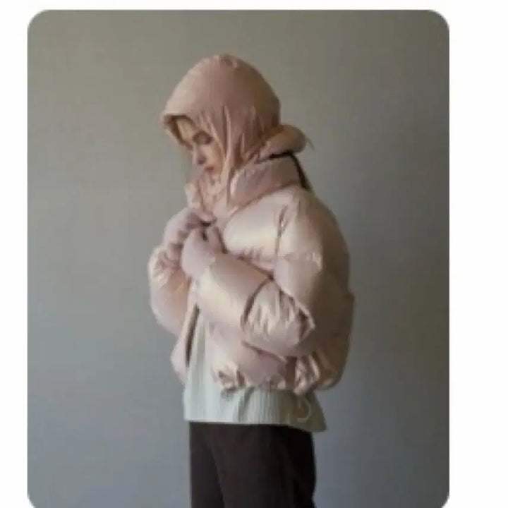 [BUNJANG] Lafayette 148 New York Glossy Pink Puffer Jacket / 라퍼지 포 우먼 글로시 핑크 푸퍼 패딩