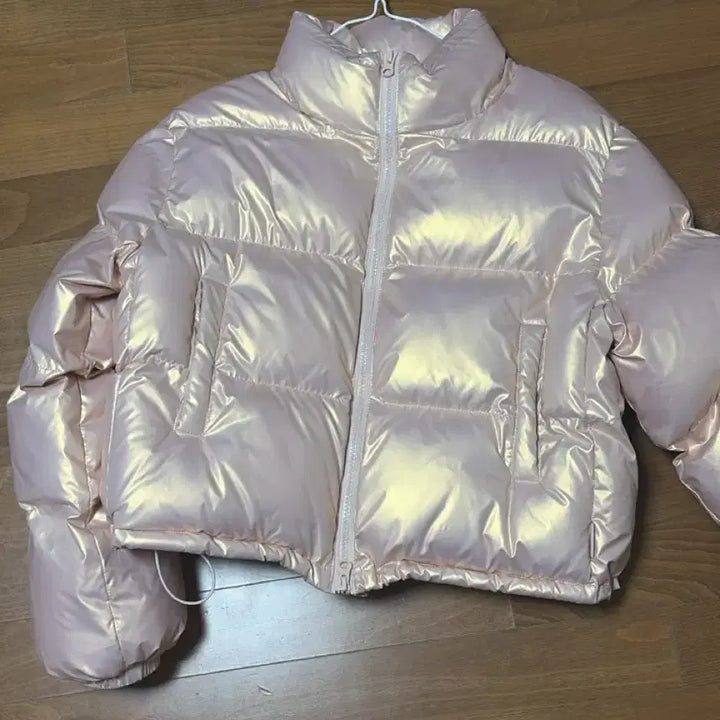 [BUNJANG] Lafayette 148 New York Glossy Pink Puffer Jacket / 라퍼지 포 우먼 글로시 핑크 푸퍼 패딩