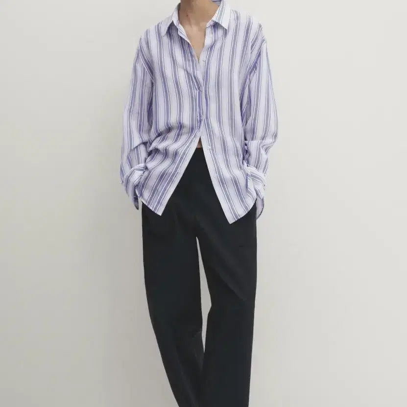 [SOLD OUT] 마시모두띠 스트라이프 셔츠