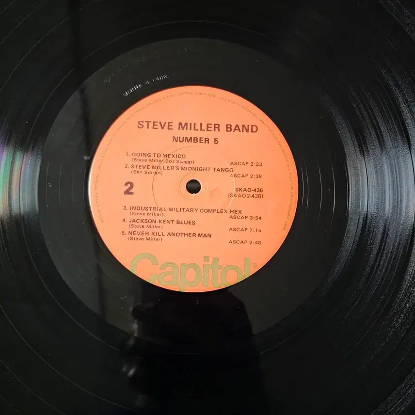 [BUNJANG] Steve Miller Band Number 5 LP / (미국반, 스티브 밀러 밴드,5집) Steve Miller Band LP