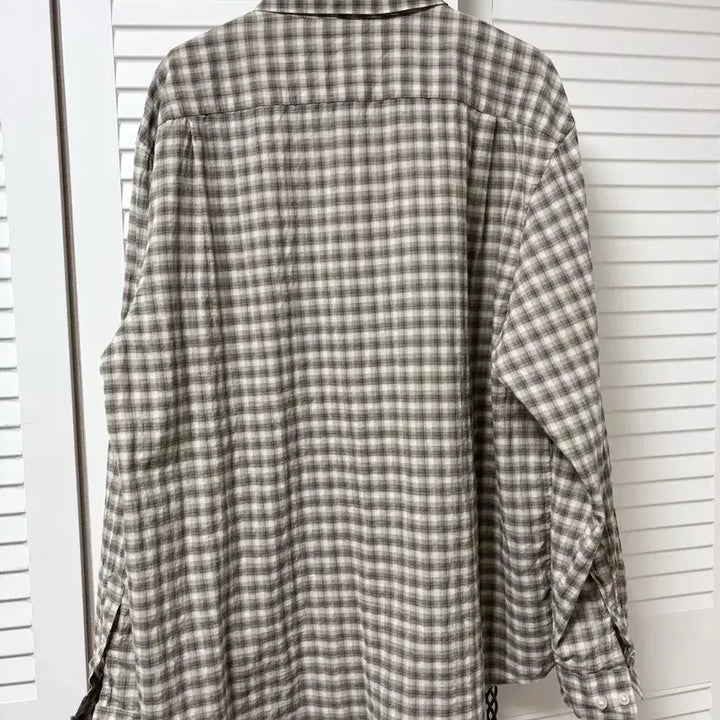 [BUNJANG] Giordano Byun Wooseok Relaxed Fit Checkered Shirt (M Size) / 지오다노 [변우석] 남자 릴렉스핏 체크 셔츠 <M사이즈>