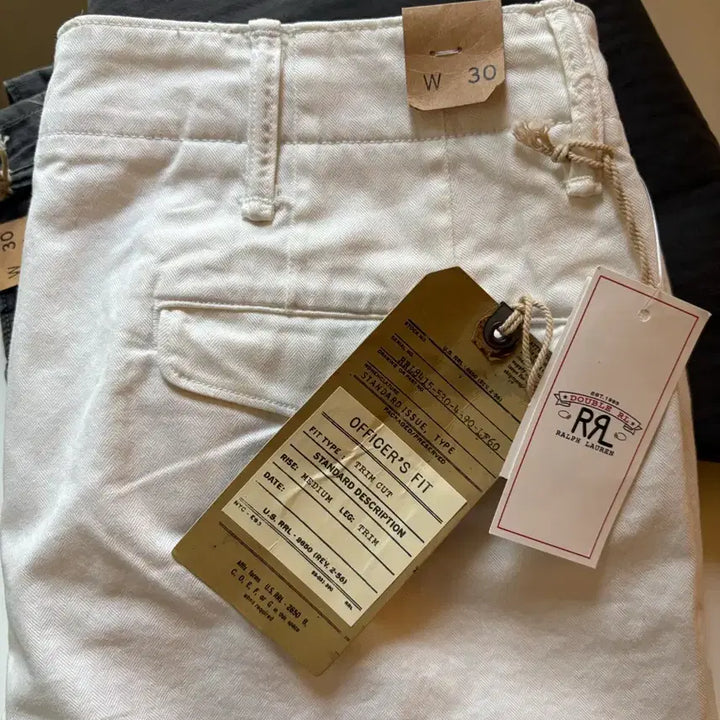 [BUNJANG] RRL Herringbone Twill Officer Shorts / RRL 헤링본 트윌 오피서 쇼츠 / 30