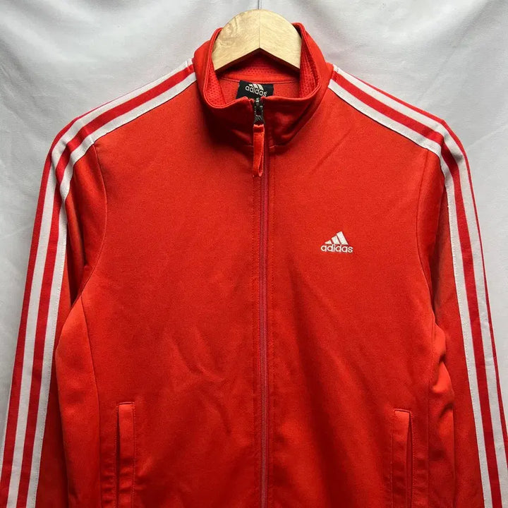 [BUNJANG] Adidas Three Stripes Red Track Top (Europa) - Women&