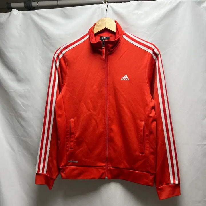 [BUNJANG] Adidas Three Stripes Red Track Top (Europa) - Women&