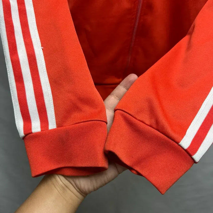 [BUNJANG] Adidas Three Stripes Red Track Top (Europa) - Women&