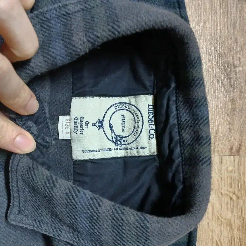 [SOLD OUT] DIesel 디젤 디테일 좋은 셔츠 빈티지 체크