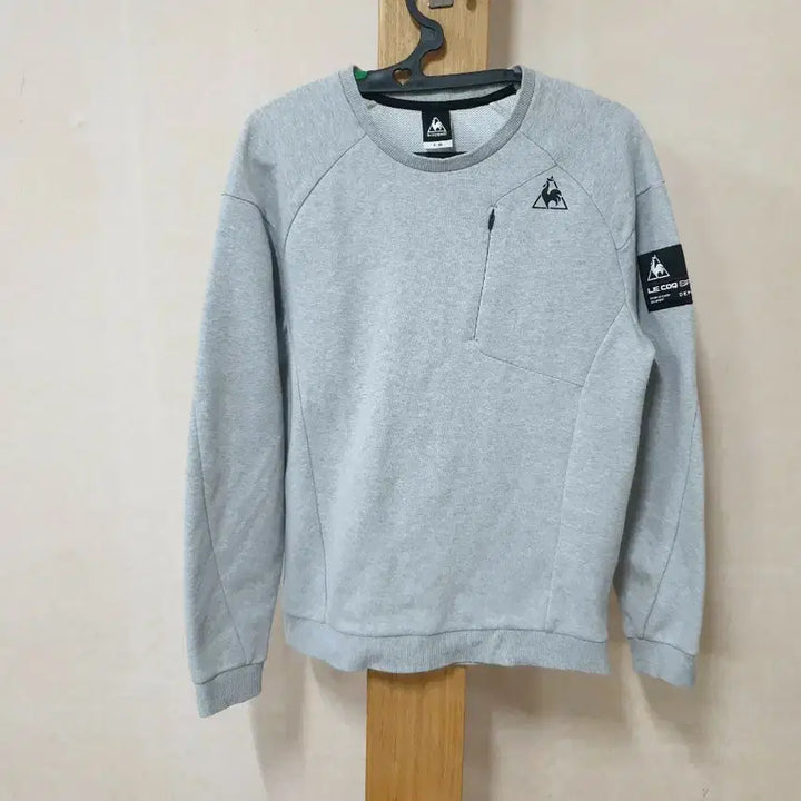 [BUNJANG] Le Coq Sportif Gray Sweatshirt / 르꼬끄 스포르티브 맨투맨 S (90)