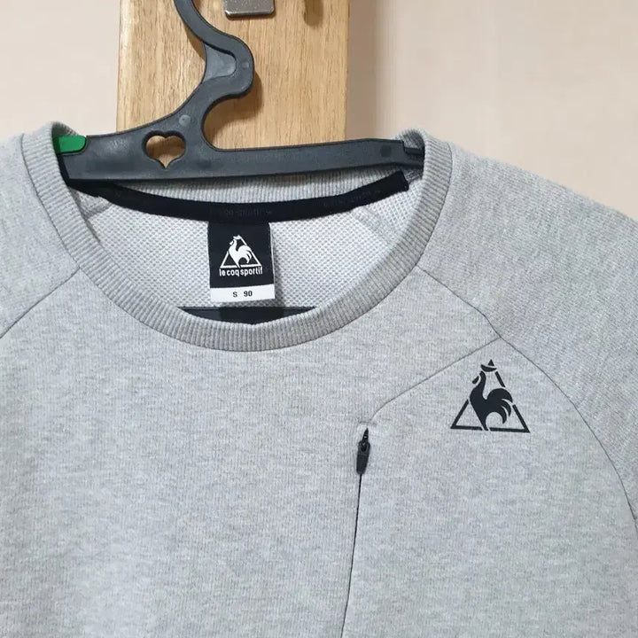 [BUNJANG] Le Coq Sportif Gray Sweatshirt / 르꼬끄 스포르티브 맨투맨 S (90)