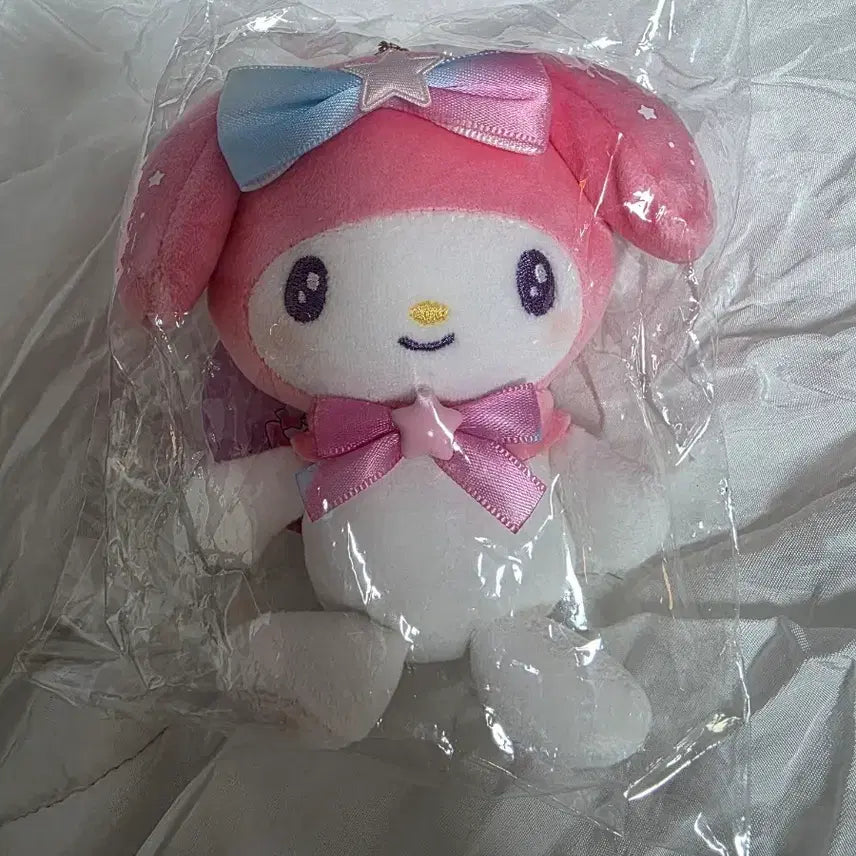 [BUNJANG] Sanrio My Melody Munyu Gurumi Plush Keychain / 산리오 무뉴구루미 마이멜로디 인형 키링