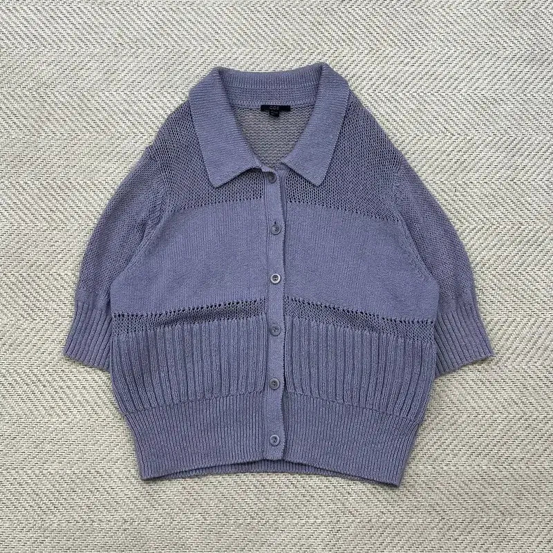 [BUNJANG] COS Mesh Panel Cardigan / 코스 매쉬 패널 가디건 r3517