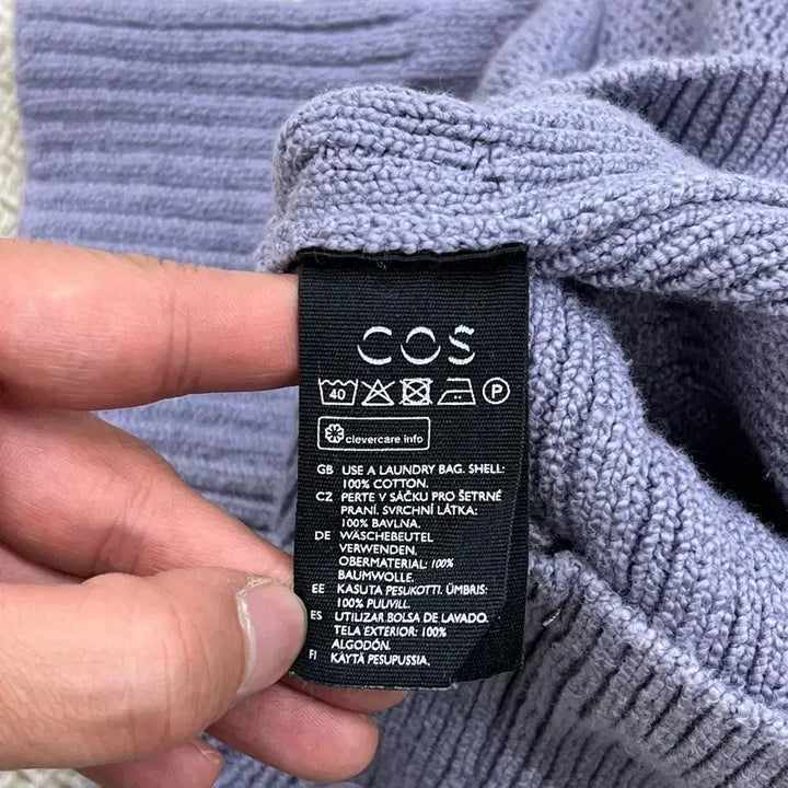 [BUNJANG] COS Mesh Panel Cardigan / 코스 매쉬 패널 가디건 r3517