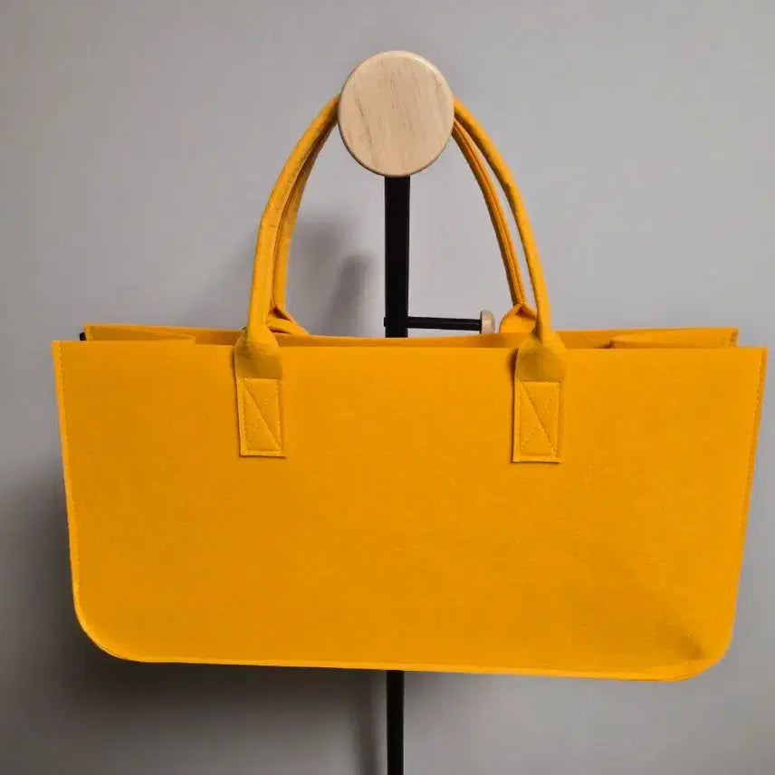 [BUNJANG] Bdoit Felt Tote Bag (Yellow) / (새상품)Bdoit 펠트백 옐로우