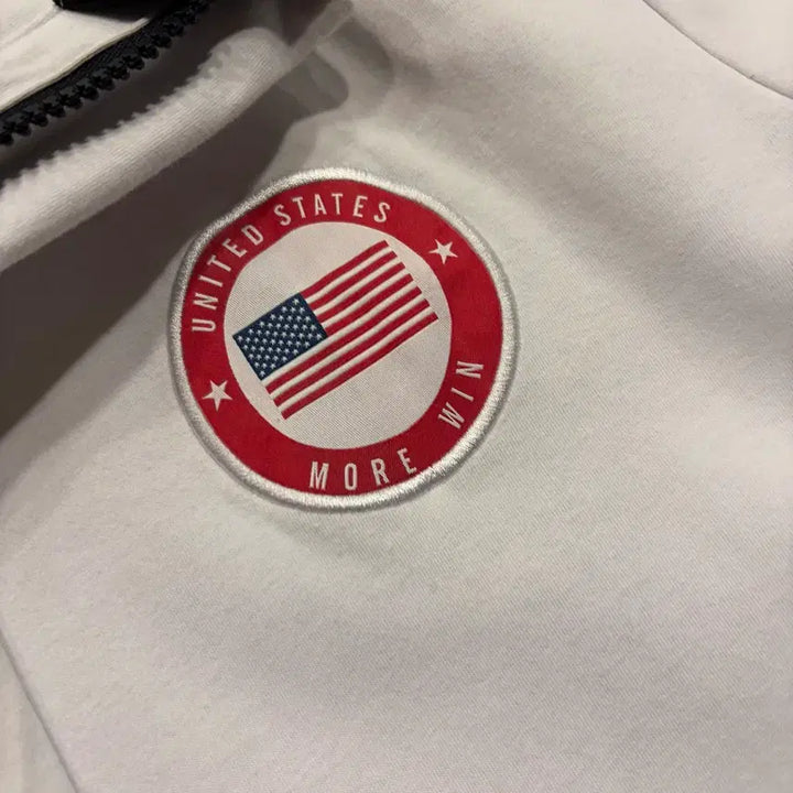 [SOLD OUT] [M] 나이키 USA 미국 국가대표 후드집업  화이트 D721