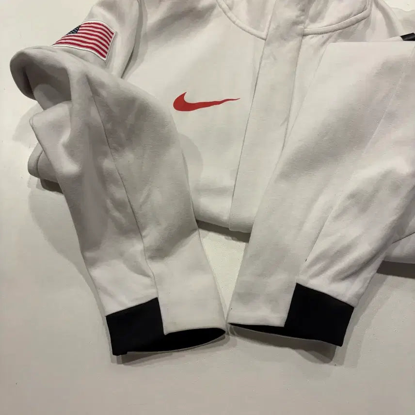 [SOLD OUT] [M] 나이키 USA 미국 국가대표 후드집업  화이트 D721