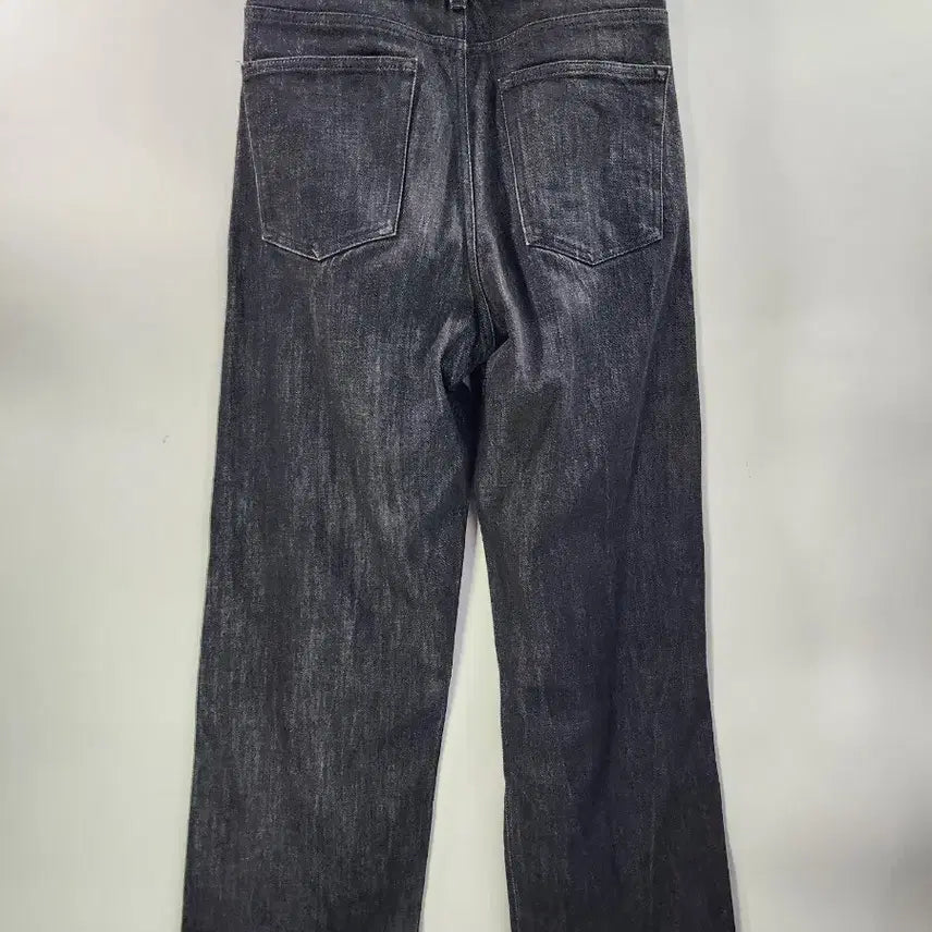[BUNJANG] FOTTNERS Two Tuck Wide Black Jeans / [S] 파트너스 FOTTNERS 투턱 와이드 블랙 청바지 하이웨이스트 2