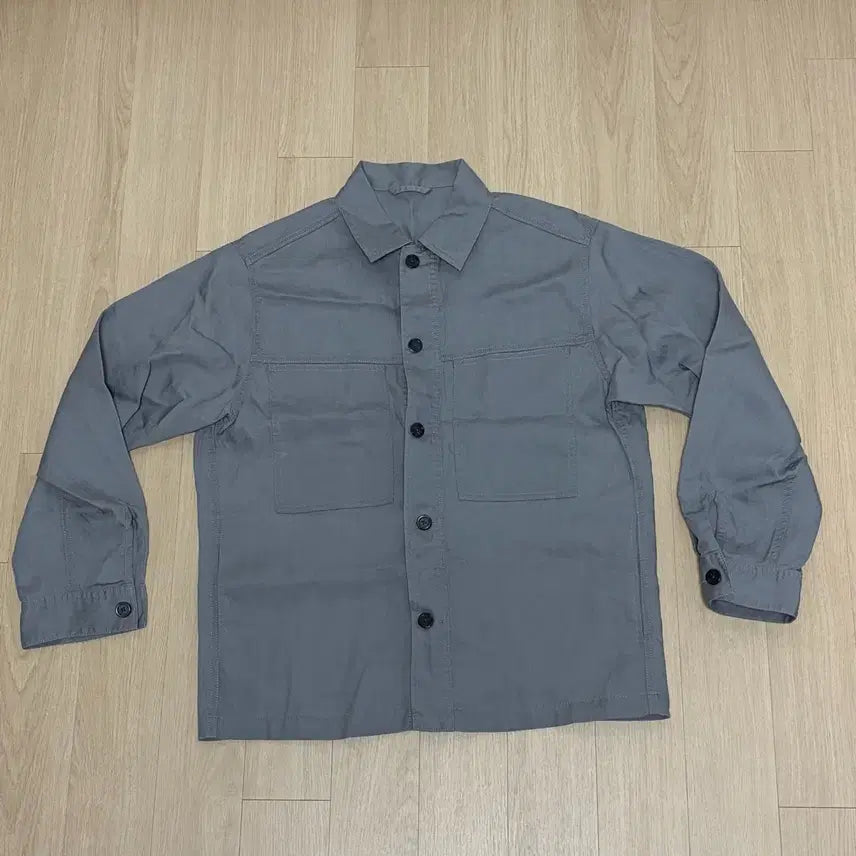 [BUNJANG] Uniqlo C Premium Linen Shirt Jacket - M Size / 유니클로C 프리미엄리넨셔츠자켓 M