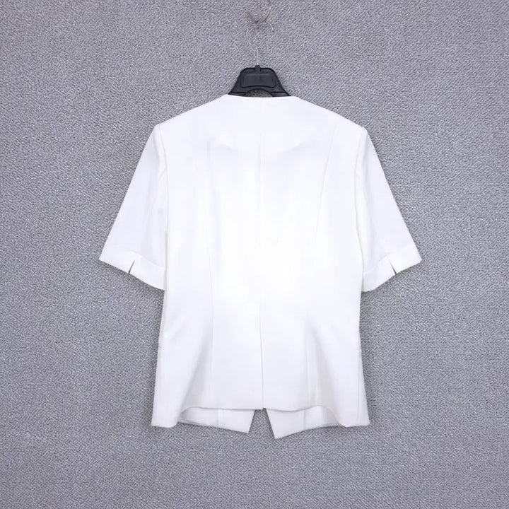 [SOLD OUT] LALUNE 여성 봄/여름 크림화이트 반팔 자켓 55