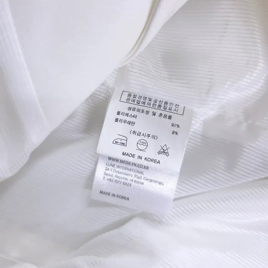 [SOLD OUT] LALUNE 여성 봄/여름 크림화이트 반팔 자켓 55