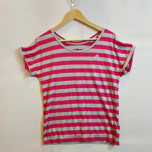 [BUNJANG] Adidas Stripe T-shirt / 아디다스 스트라이프 티셔츠