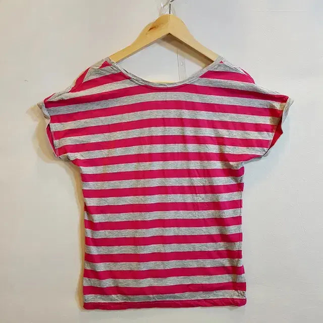 [BUNJANG] Adidas Stripe T-shirt / 아디다스 스트라이프 티셔츠