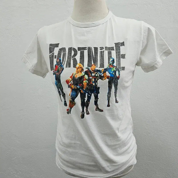 [BUNJANG] Vintage White Cotton T-Shirt / 반팔 티 여 44 J6184