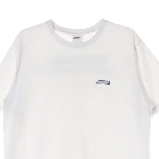 [BUNJANG] NOMANUAL White Back Logo Printed T-shirt L / 노매뉴얼 백로고 프린팅 화이트 반팔티 L