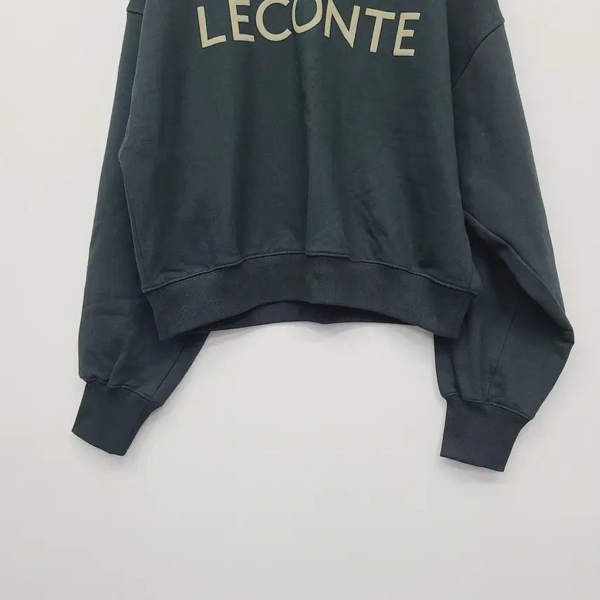 [BUNJANG] LECONTE Logo Oversized Sweatshirt / 르콩트 LECONTE 오버핏 로고 맨투맨 블랙 M