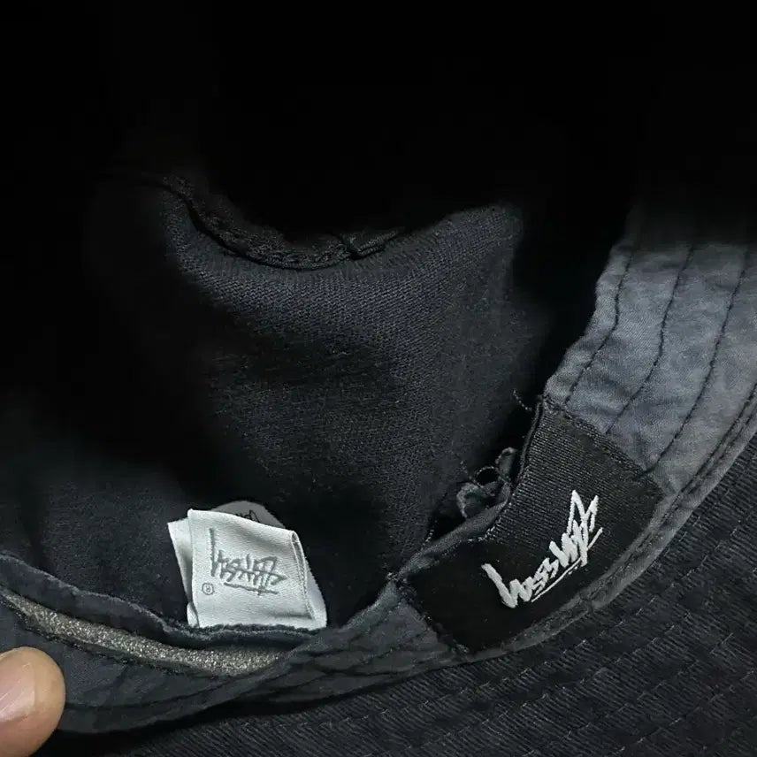 [SOLD OUT] 스투시 STUSSY 블랙 버킷햇