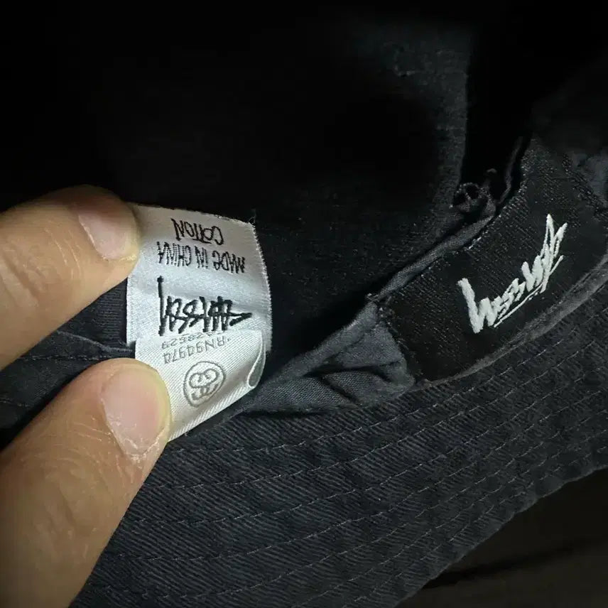 [SOLD OUT] 스투시 STUSSY 블랙 버킷햇