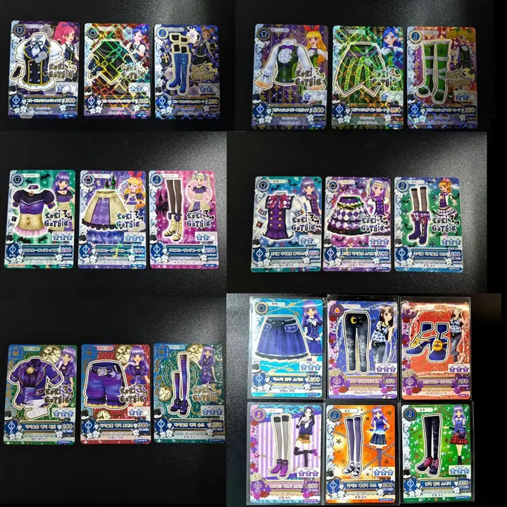 [BUNJANG] Aikatsu! Cards Bundle Set / 아이카츠 전시리즈 한일판 카드 판매