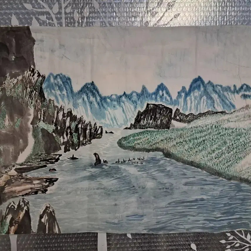 [BUNJANG] Oriental Landscape Painting / 동양화 풍경화 그림