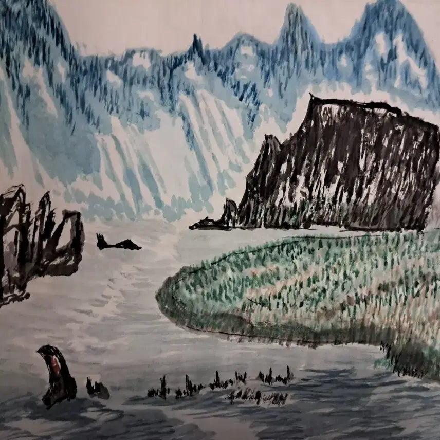 [BUNJANG] Oriental Landscape Painting / 동양화 풍경화 그림