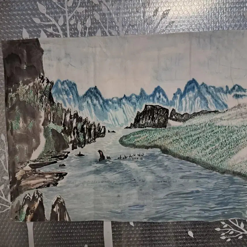 [BUNJANG] Oriental Landscape Painting / 동양화 풍경화 그림