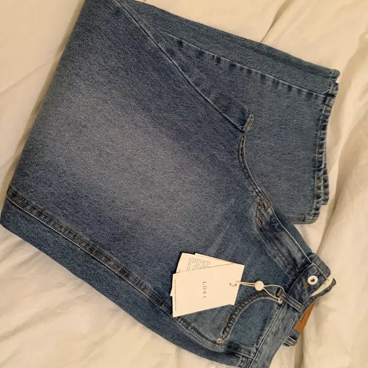 [BUNJANG] Lo61 Pien Wide Denim Pants / Lo61 와이드레그 데님 택달린새상품m